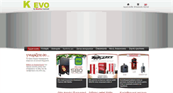 Desktop Screenshot of k-evo.gr