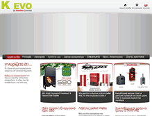 Tablet Screenshot of k-evo.gr